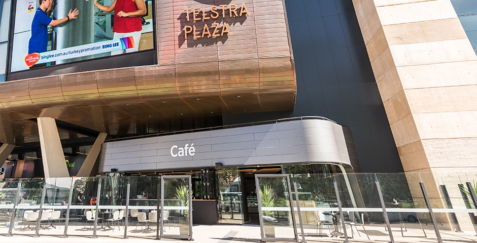 Cafe and Information Desk