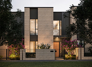 Glenside Townhouses 2A&B artist render