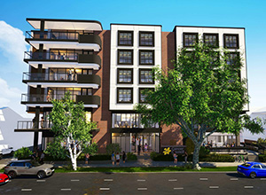 Cancer Council Office and Accommodation Redevelopment artist render