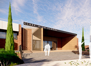 Clare High School Artist Render