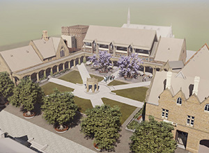 St Peters College Big Quad Artist Render