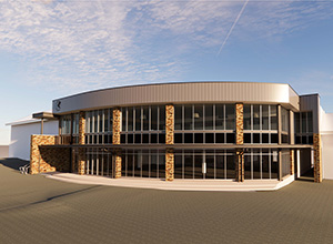PAC Senior Library Extension Artist Render